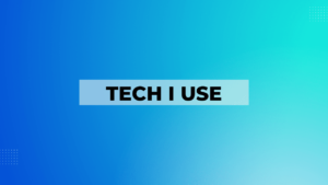 tech I use - himanshu shekhar